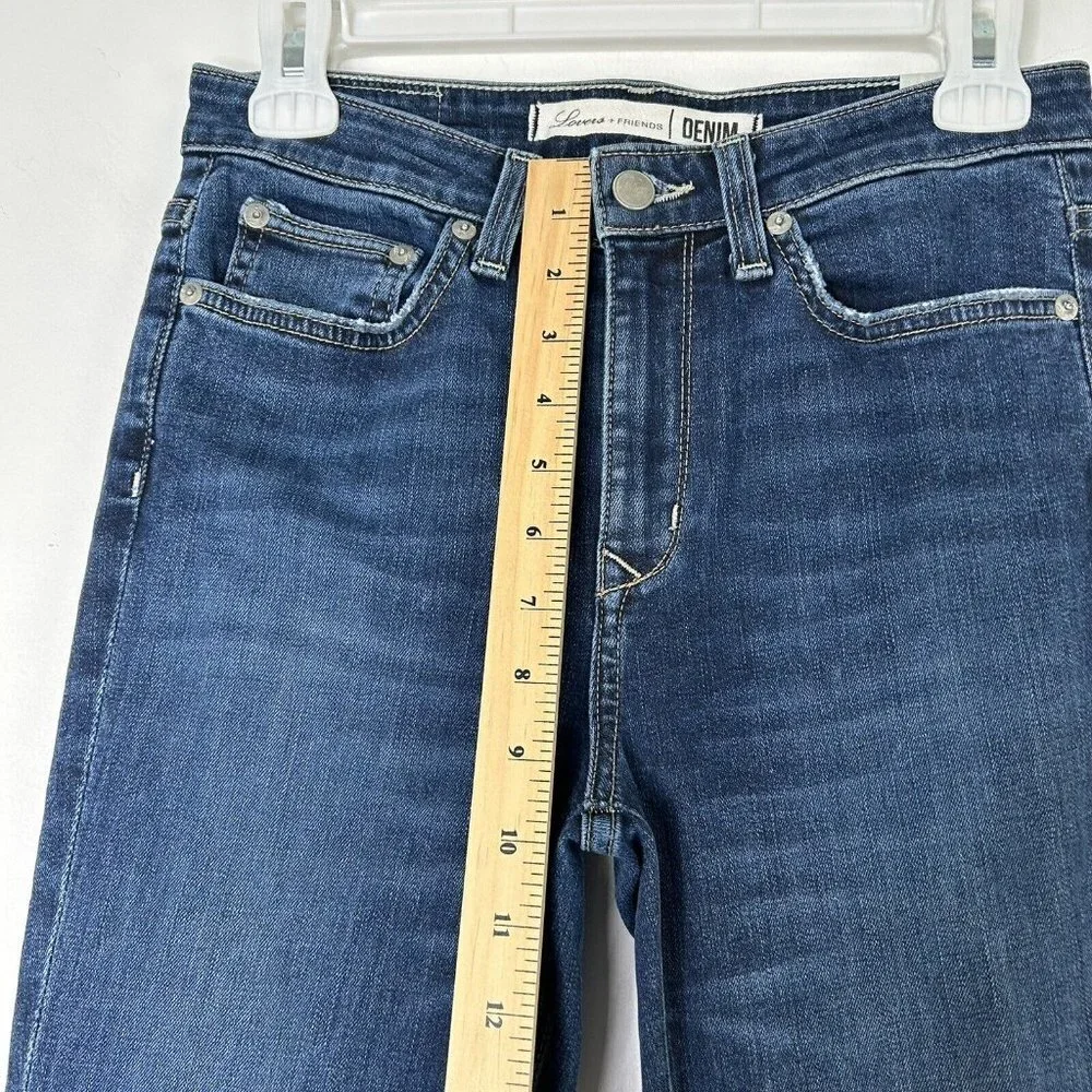 Lovers and Friends Mason‎ High Rise Skinny Jeans Womens Size 27 Ankle